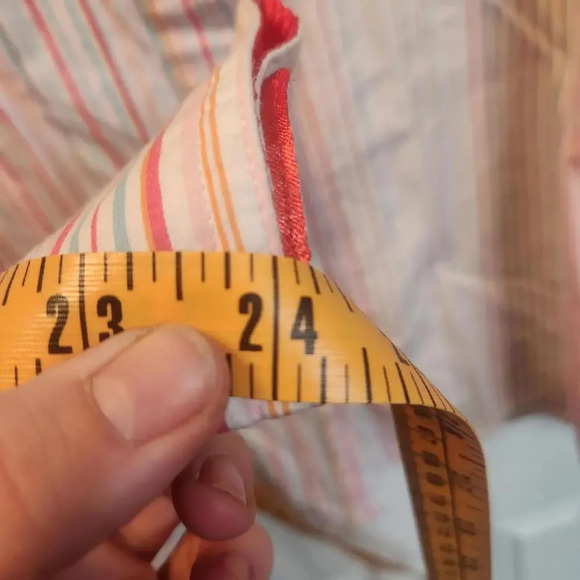 Twenty X Women's Striped Multi-Pattern Tailored Fit Button-Up Shirt Size Small - Picture 9 of 9